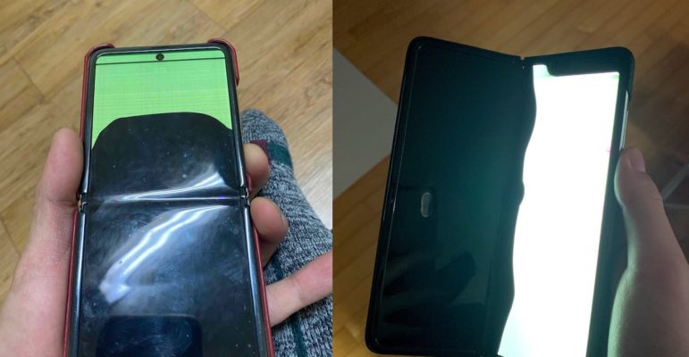 Samsung Smartphones Pliables Ecran Fissure Froid Samsung Smartphones Pliables Ecran Fissure Froid