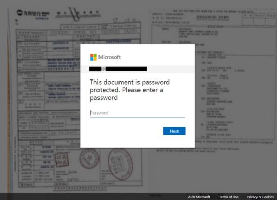 exemple phishing compte microsoft