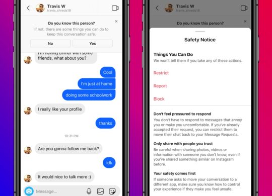 Instagram Mesures Protections Jeunes Message Prive