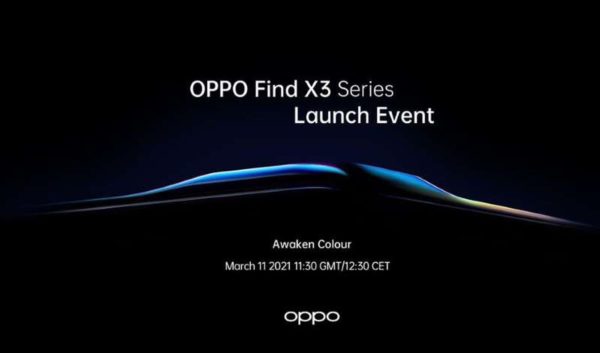 Oppo Find X3 Event