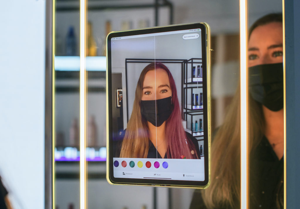 Amazon Salon Coiffure Realite Augmentee