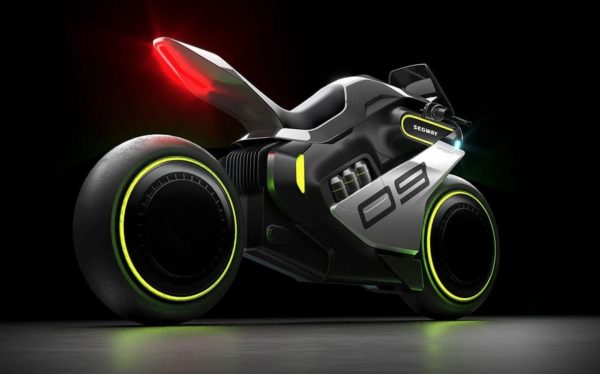 Segway moto futuriste