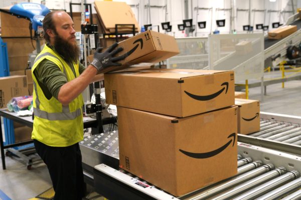 Amazon Employe Carton