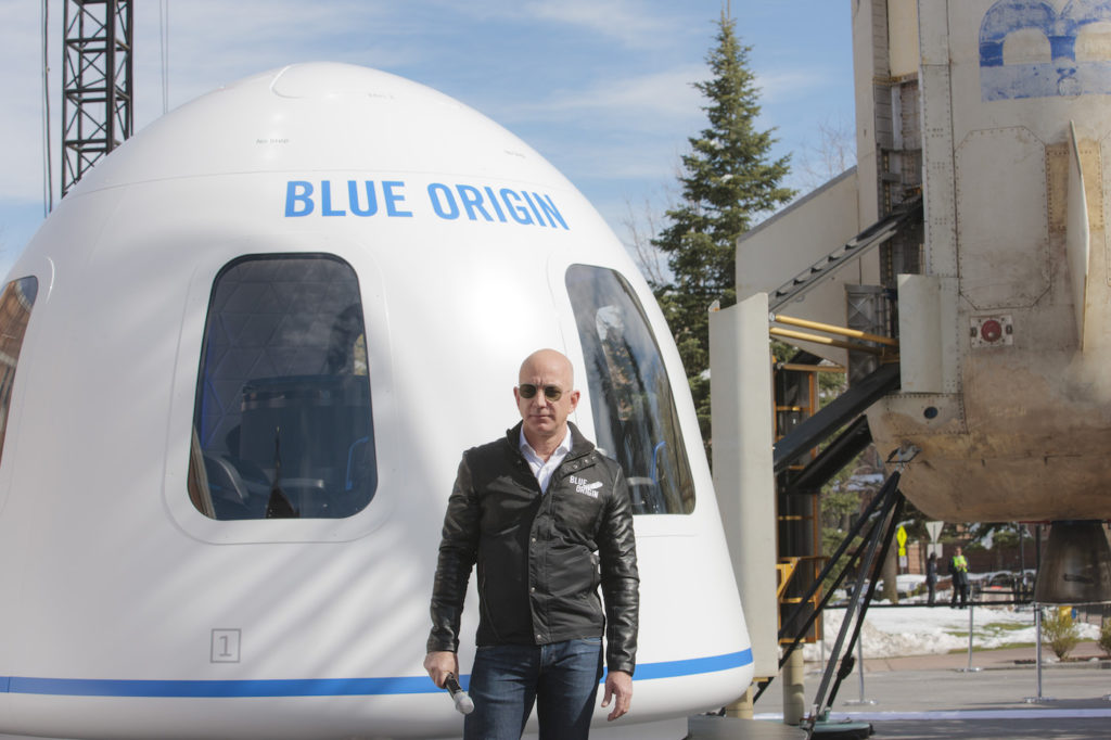 Blue Origin Jeff Bezos