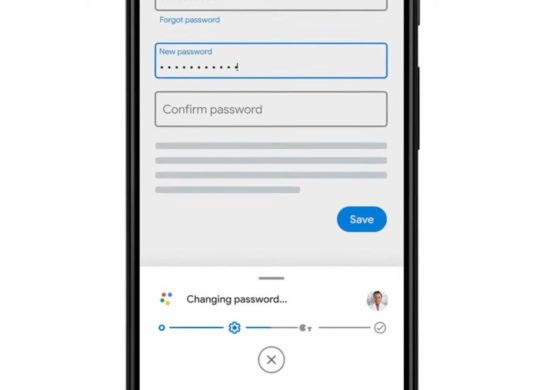 Changer Mot de Passe Automatique Google Assistant