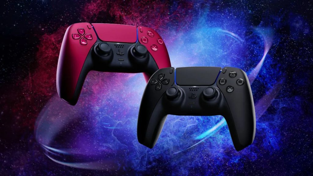 Manette DualSense PS5 Rouge et Noire