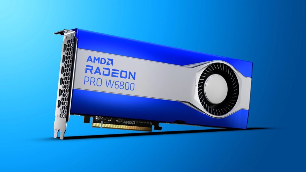 AMD présente les Radeon Pro W6000, de nouvelles cartes graphiques