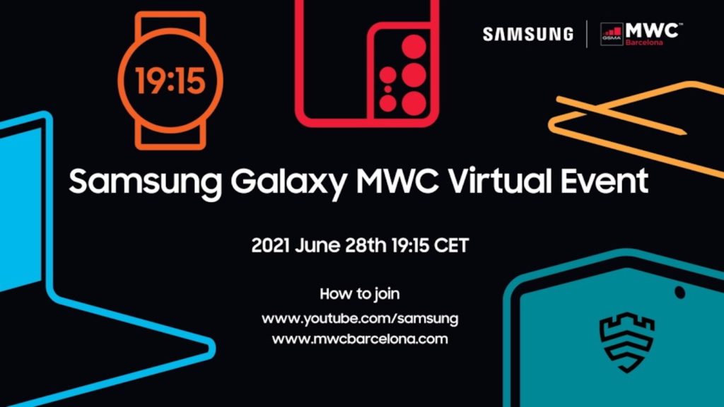Invitation Samsung MWC 2021