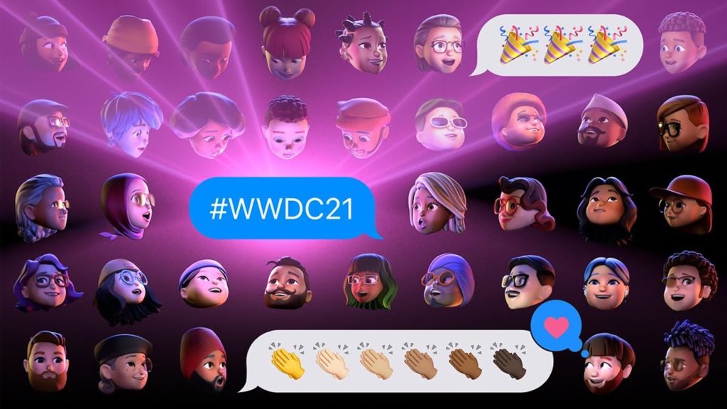 WWDC 2021 Memojis
