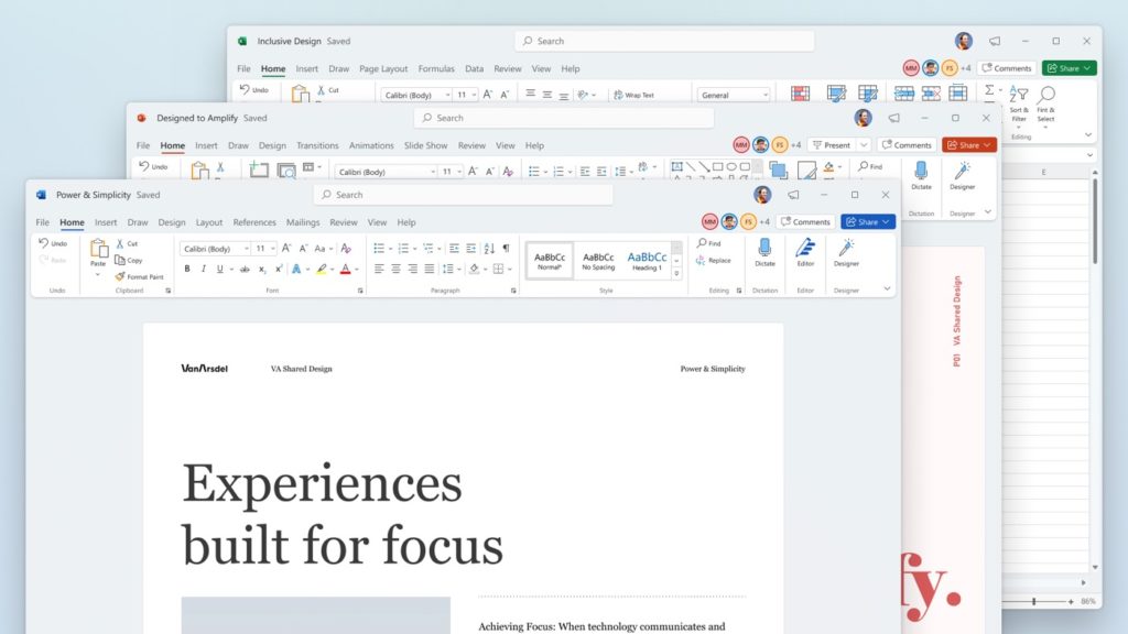 Microsoft Office Nouvelle Interface