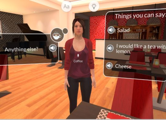 Mondly VR Oculus quest