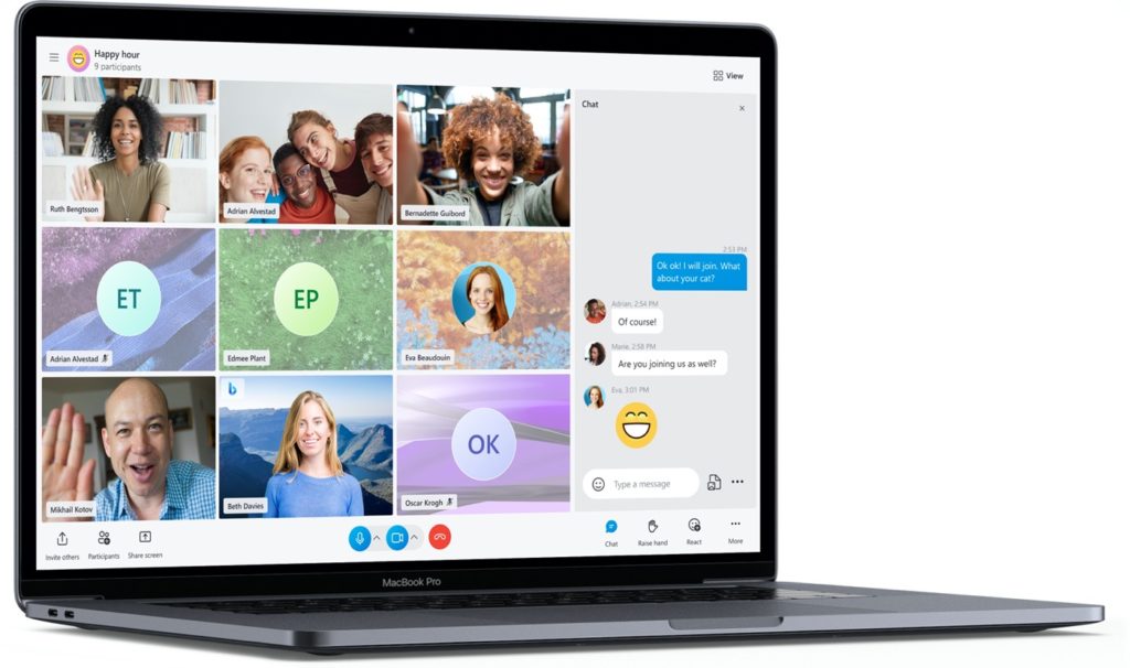 Skype Nouvelle Interface 2021
