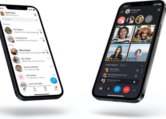 Skype Nouvelle Interface 2021 Application iPhone