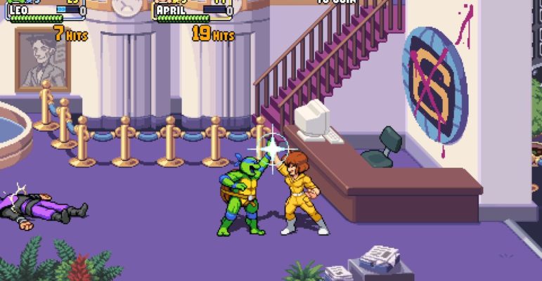 Tortues Ninja jeu 1 Dotemu Tortues Ninja jeu 1 Dotemu
