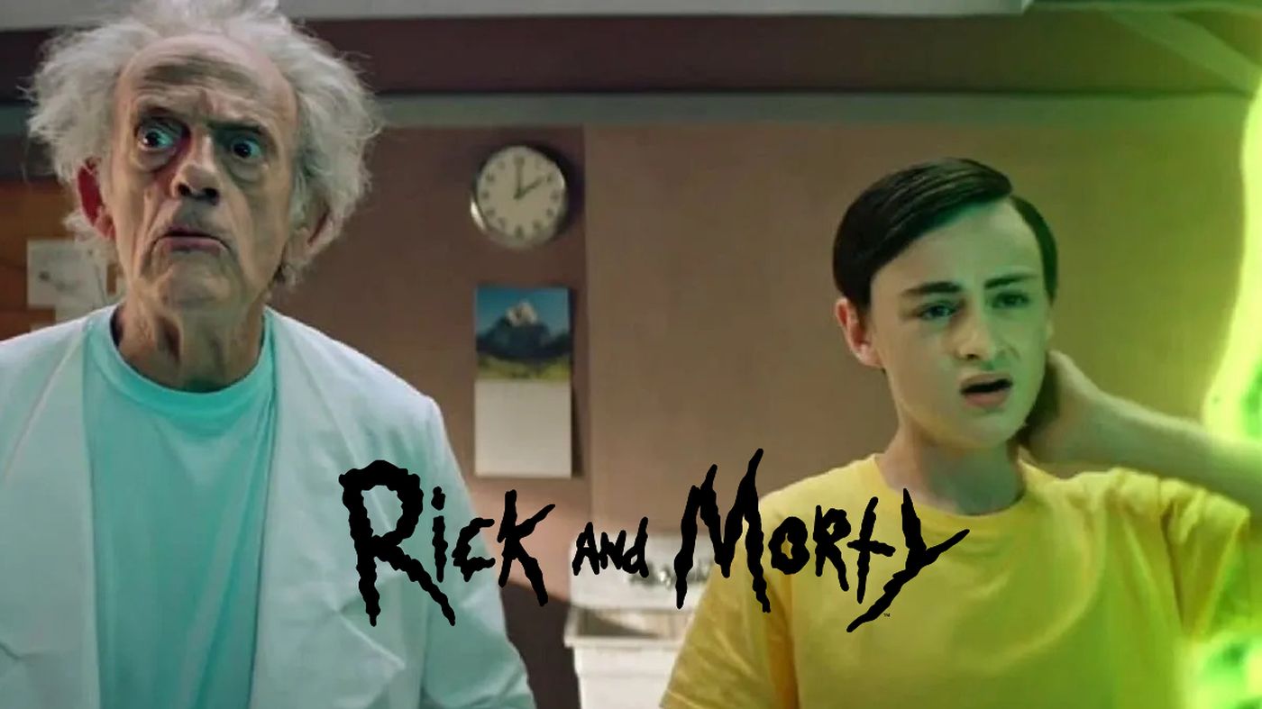 Rick And Morty Un Trailer Live Action Avec Christopher Loyd Kulturegeek