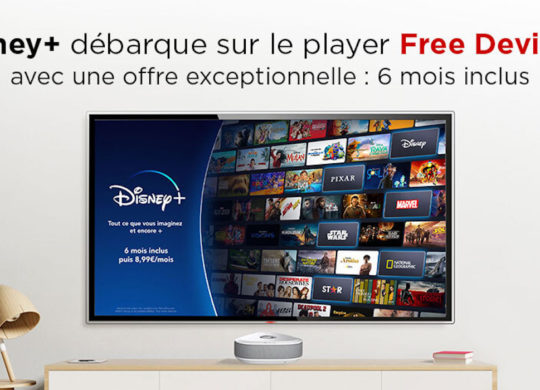 Freebox Delta avec Player Devialet Disney Plus