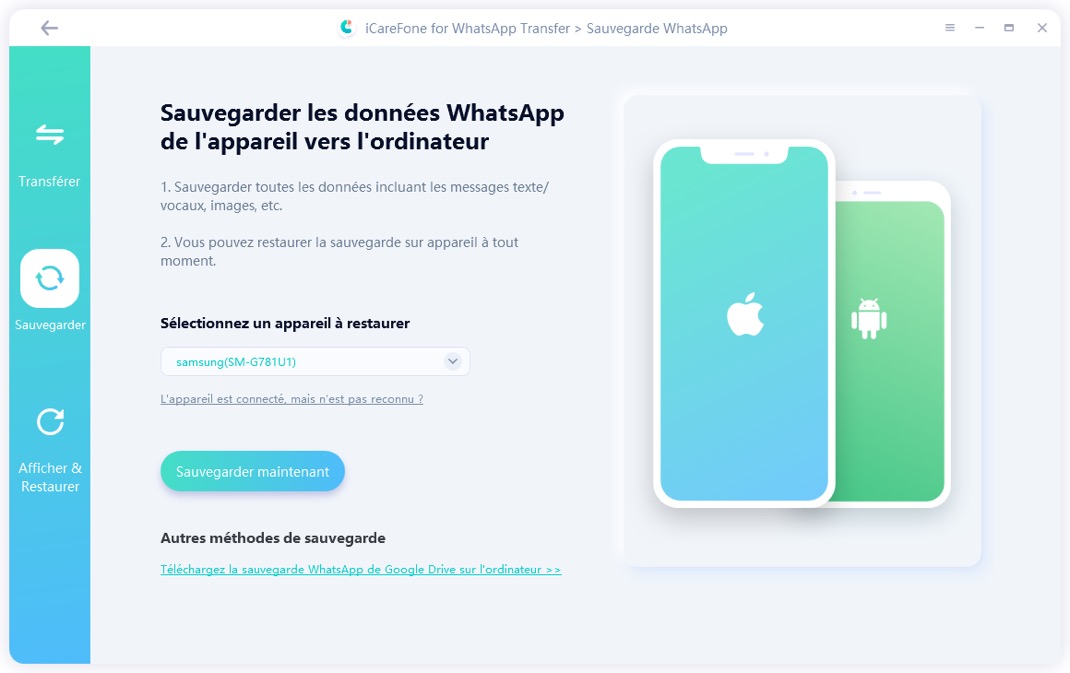Comment restaurer une sauvegarde WhatsApp KultureGeek