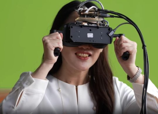 casque VR prototype Sony