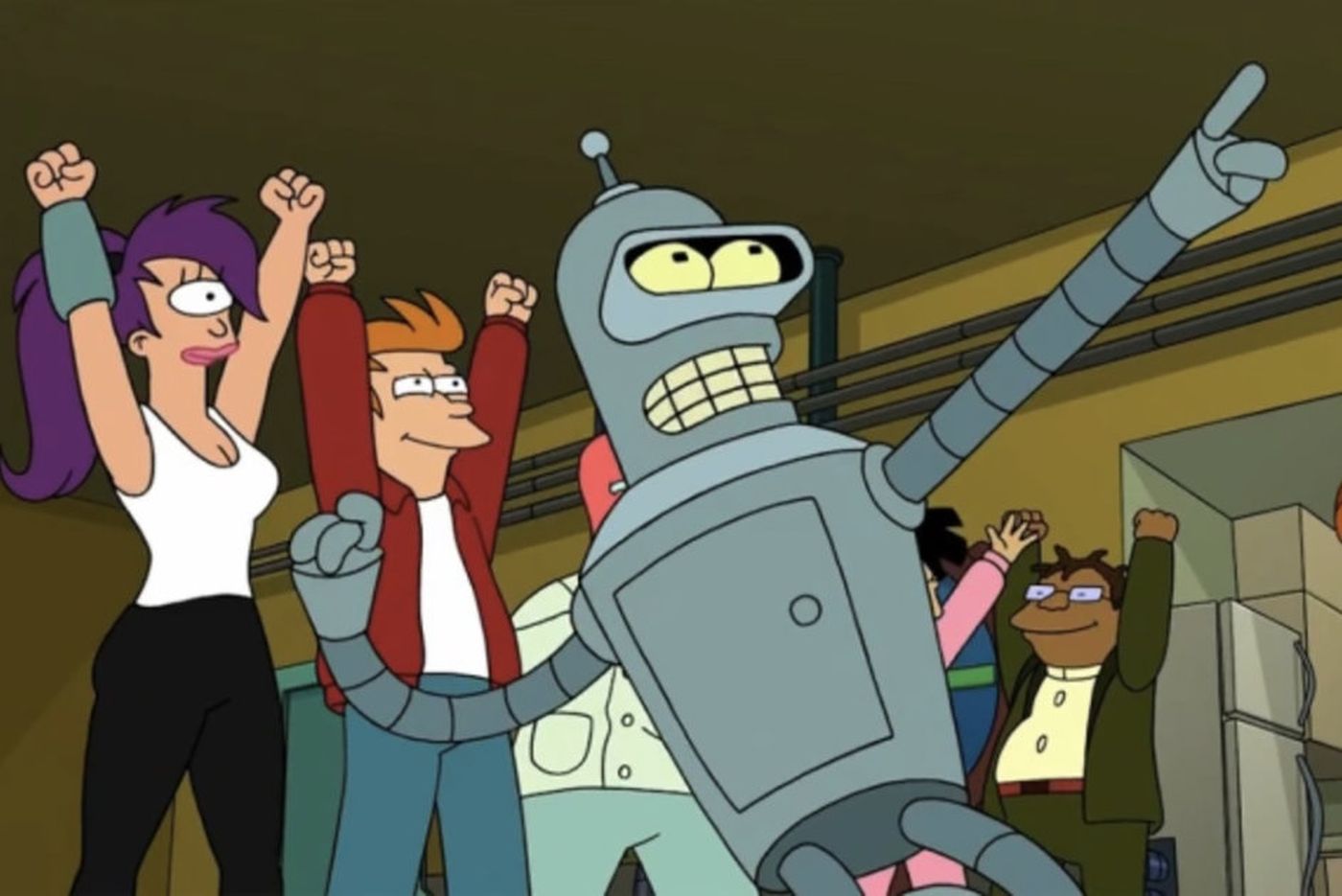 Futurama la série animée (culte) de sciencefiction de retour avec