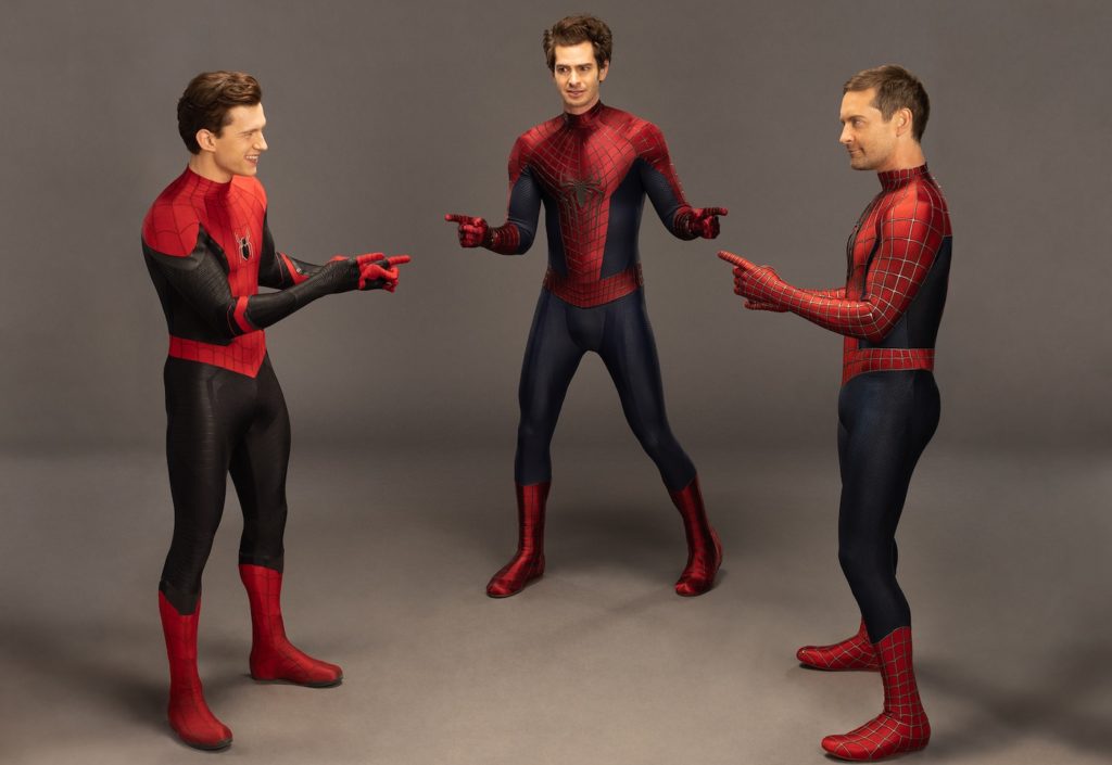 Spider-Man Meme Pointer Doigt Tom Holland Andrew Garfield Tobey Maguire