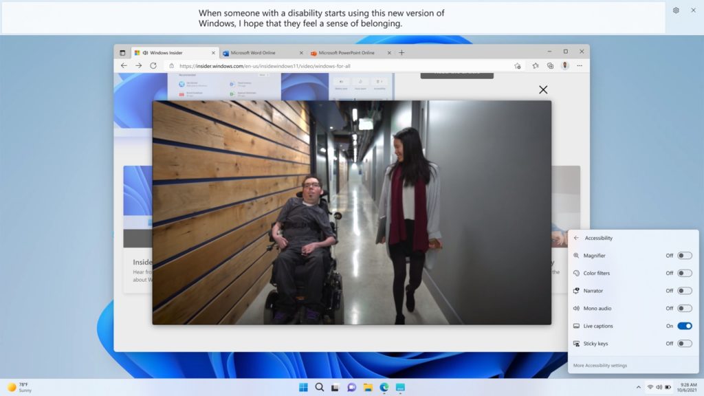 Windows 11 Sous-Titres Automatiques Video