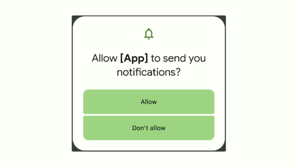 Android 13 Permission Notification