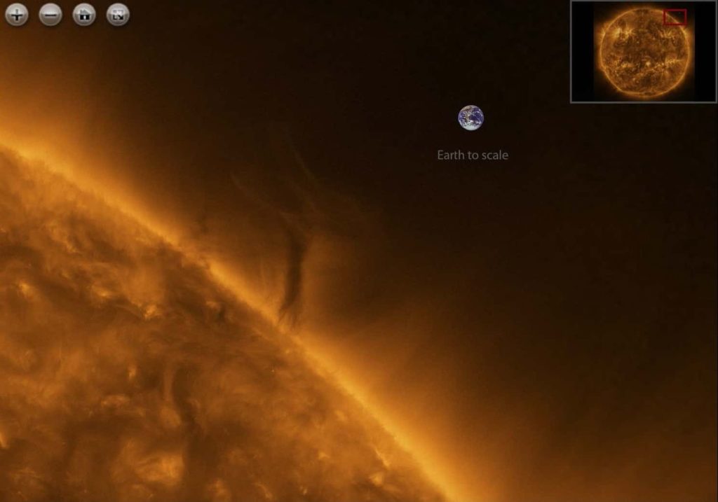 Solar Orbiter photo soleil 1