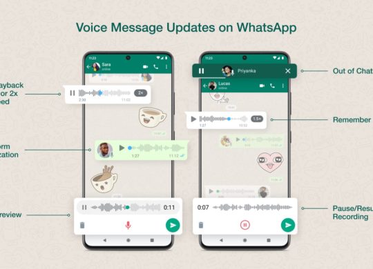WhatsApp Nouveautes Messages Vocaux