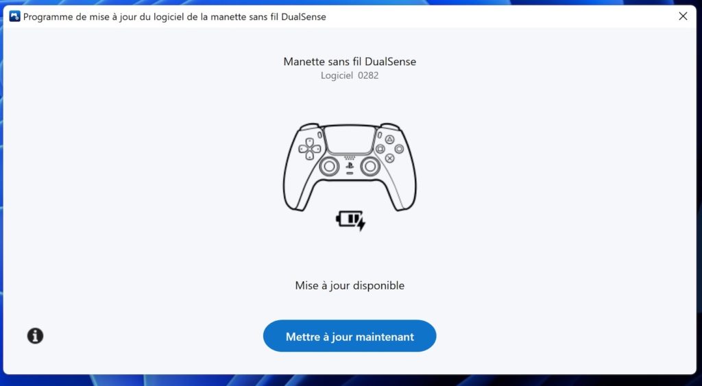 Mise A Jour Manette DualSense PS5 Depuis PC