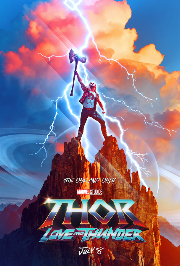 Thor 4 Love and Thunder Affiche