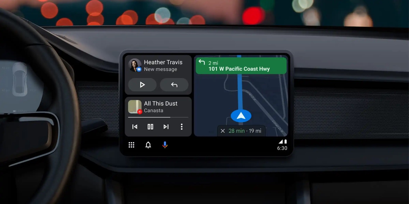 Android Auto : la nouvelle interface est disponible, avec d'autres
