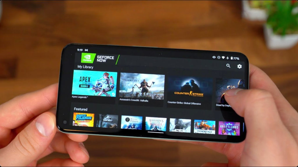 Nvidia GeForce Now Smartphone