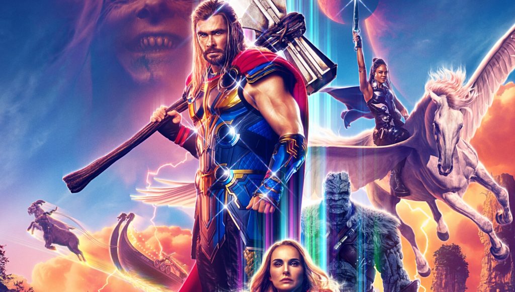 Thor Love and Thunder Affiche Recadree