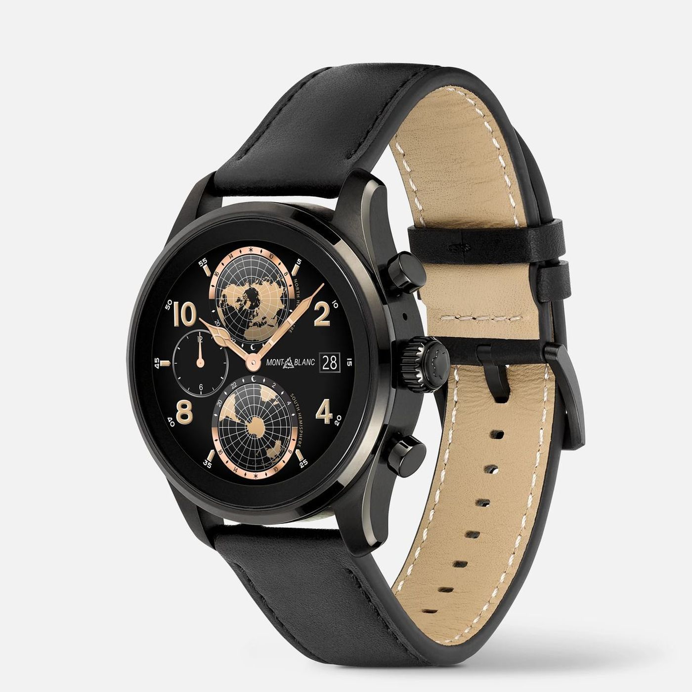 Image article Summit 3 : Montblanc dévoile une montre connectée (forcément) de luxe et sous Wear OS 3