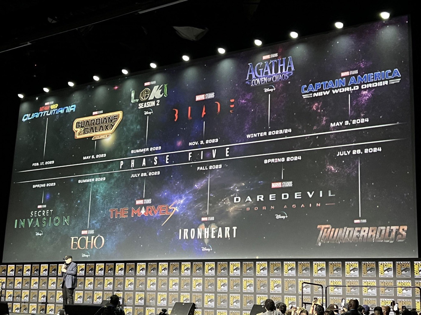Marvel (MCU) annonce ses films et séries des phases 5 et 6, et les ...