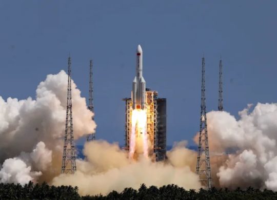 Tiangong lancement second module