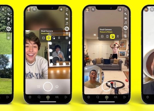 Snapchat Double Camera