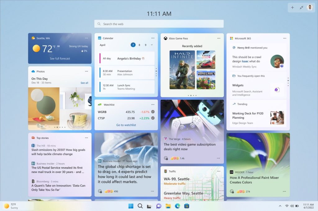 Windows 11 Widgets 1024x682