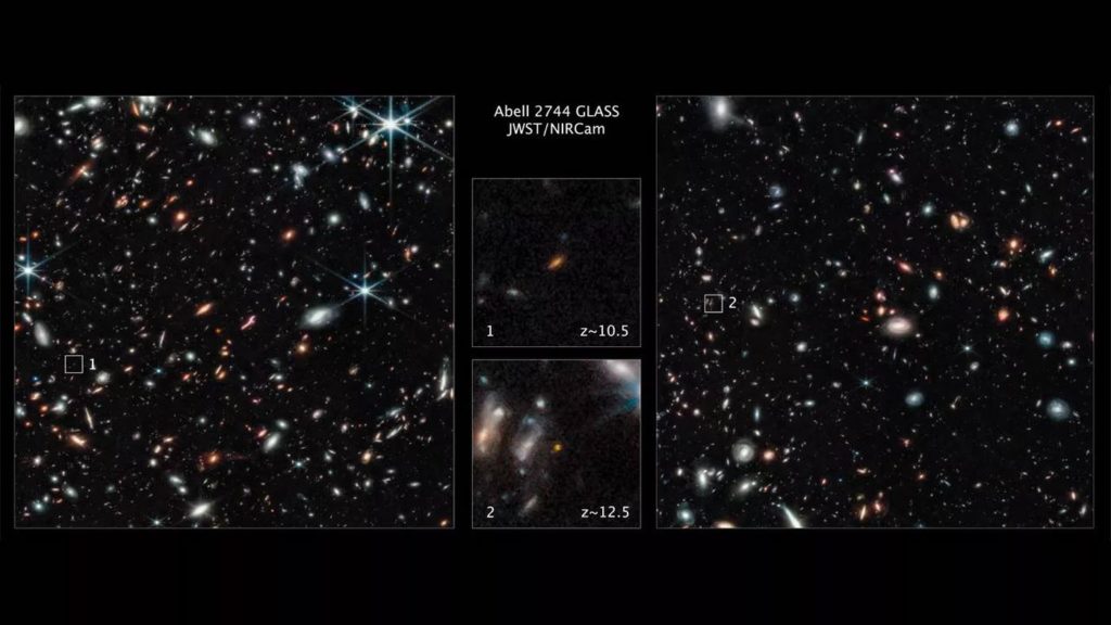 JWST galaxies lointaines