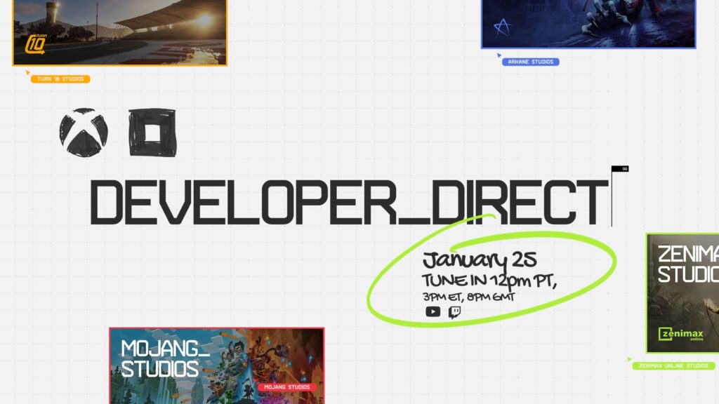 Developer Direct Conference Xbox 25 Janvier 2023