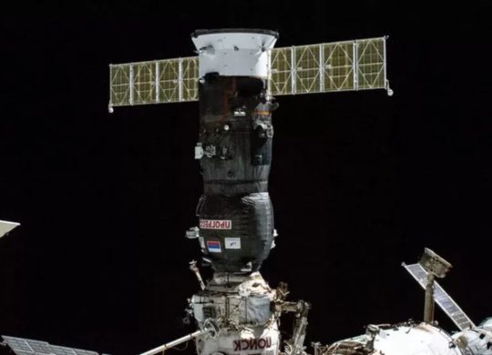 ISS cargo russe fuite