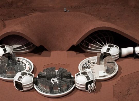 Mars habitat imrpimé en 3D