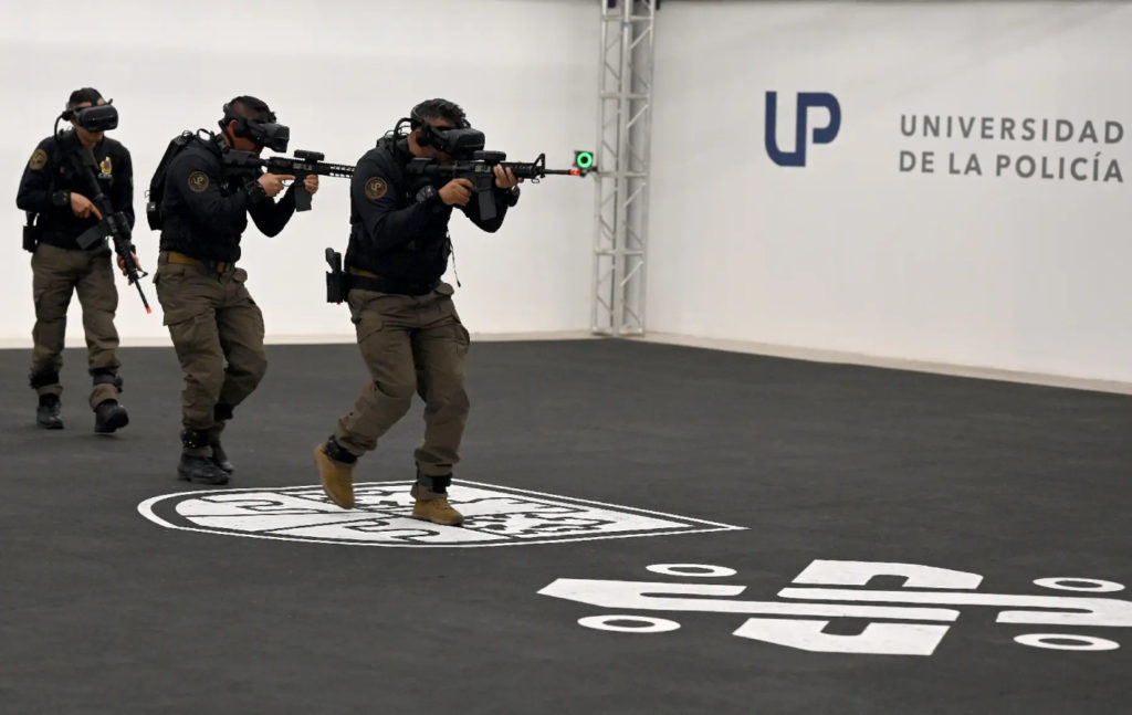 Police Entrainement 3D Realite Virtuelle