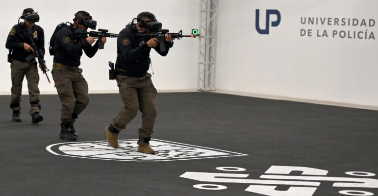 Police Entrainement 3D Realite Virtuelle