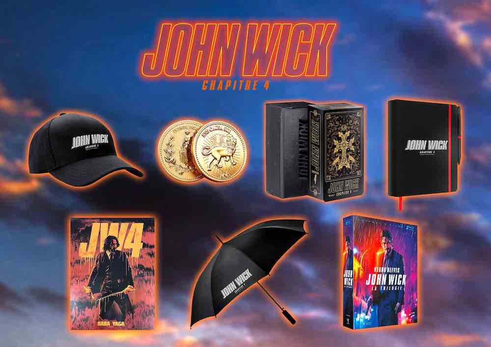 #Competition: 5 cinema tickets for John Wick 4, goodies and 2 boxes of the trilogy to be won