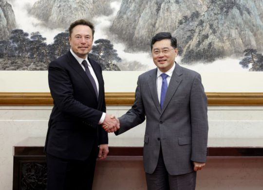 Elon Musk Chine