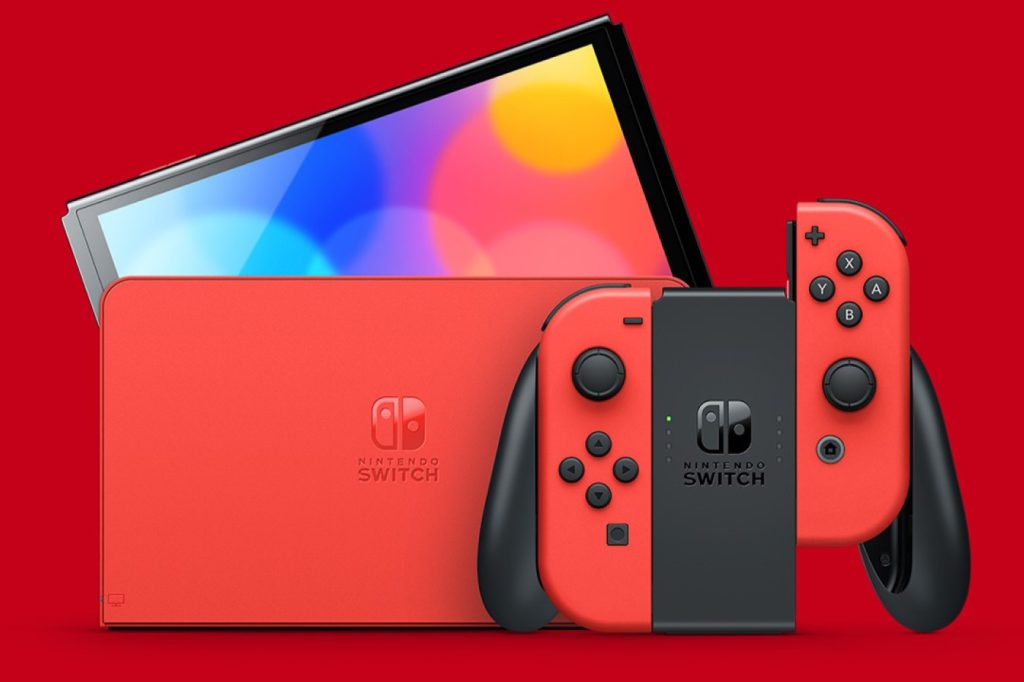 Nintendo Switch OLED Rouge