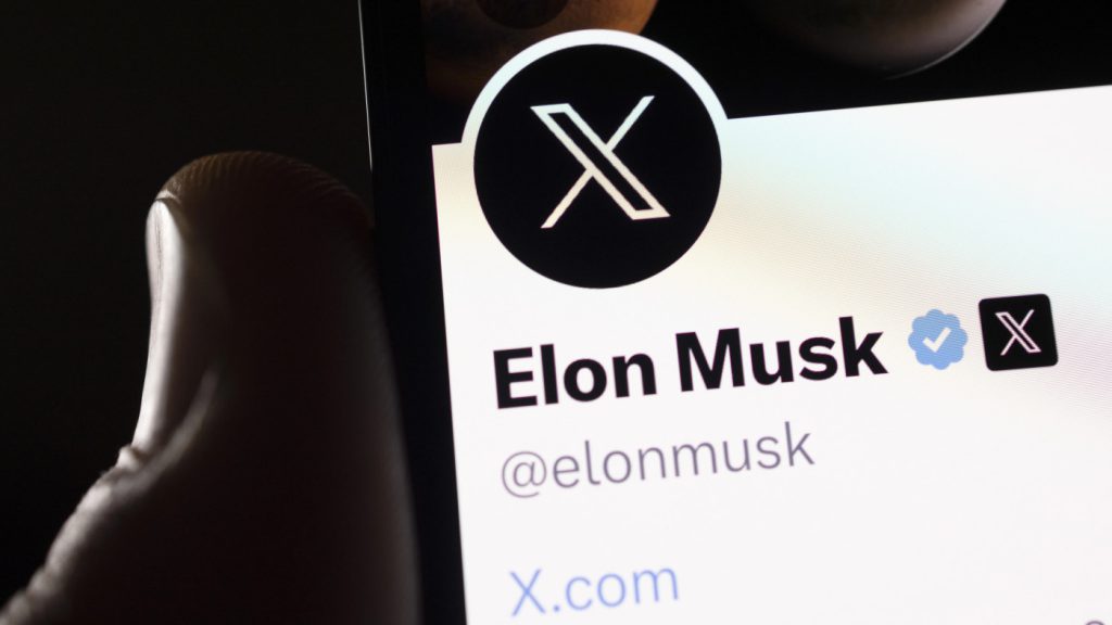 X Twitter Logo Icone Elon Musk
