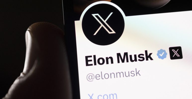 X Twitter Logo Icone Elon Musk