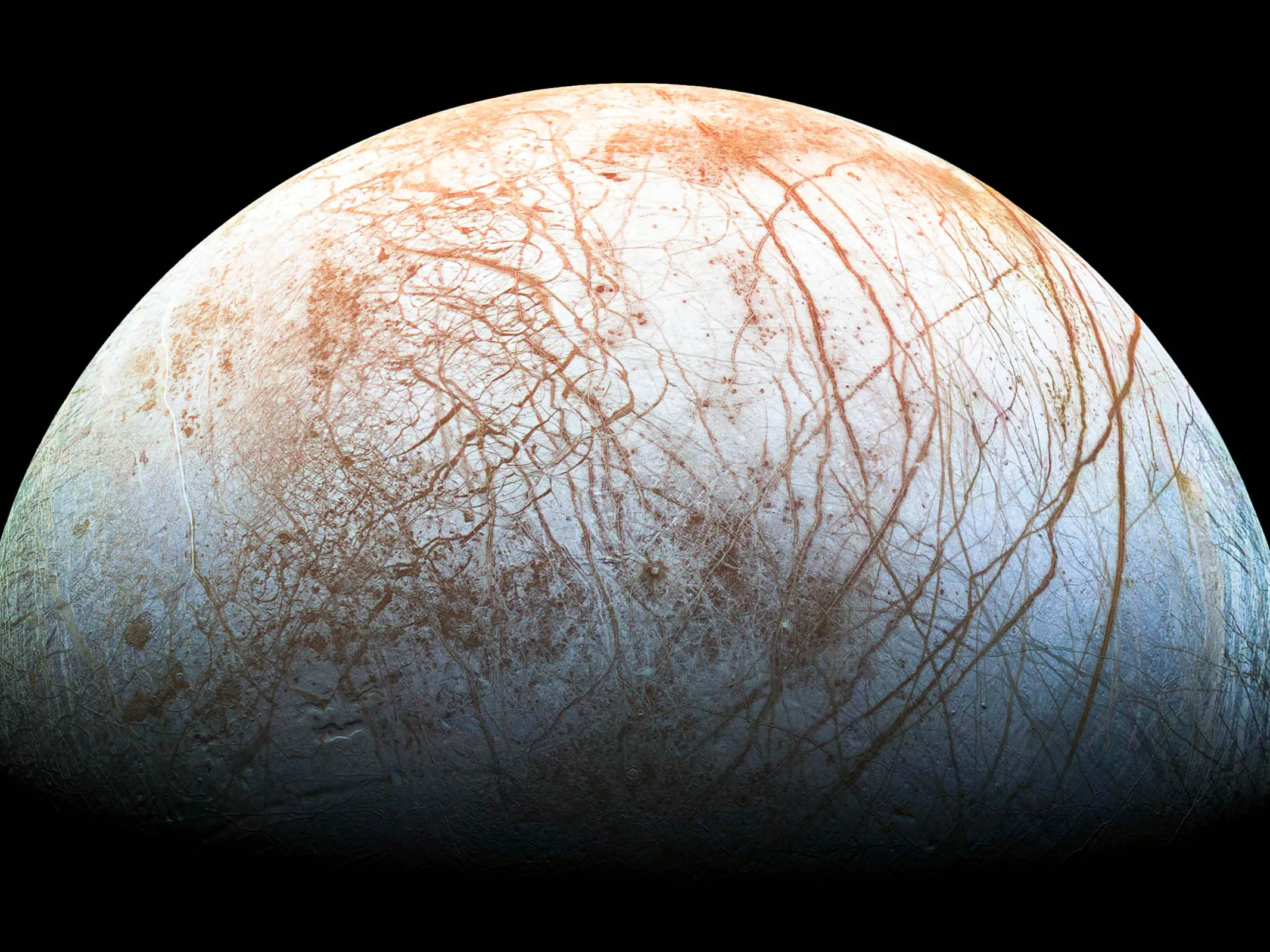 Image article Le James Webb Telescope a trouvé du carbone sur Europa